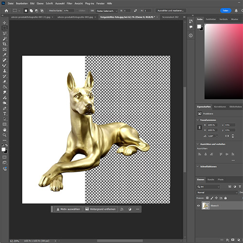 Bildbearbeitungsservice